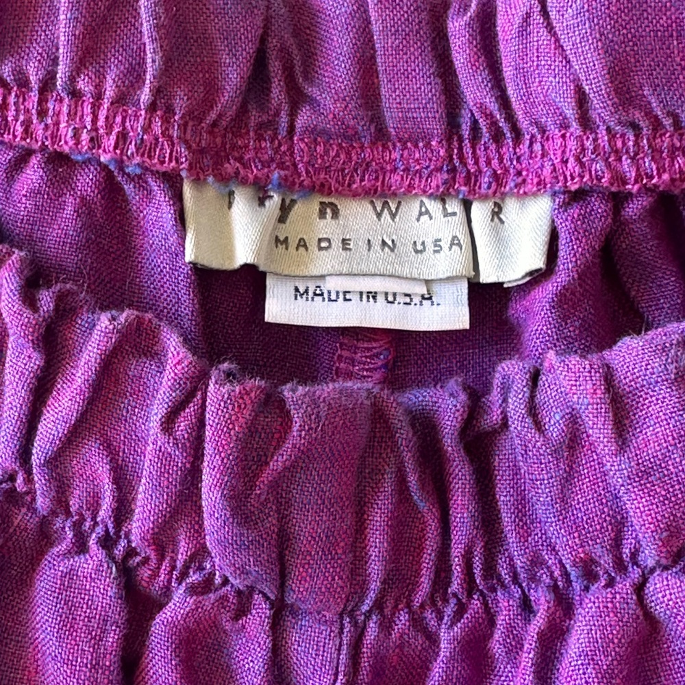 Brynn Walker wide leg Purple pants